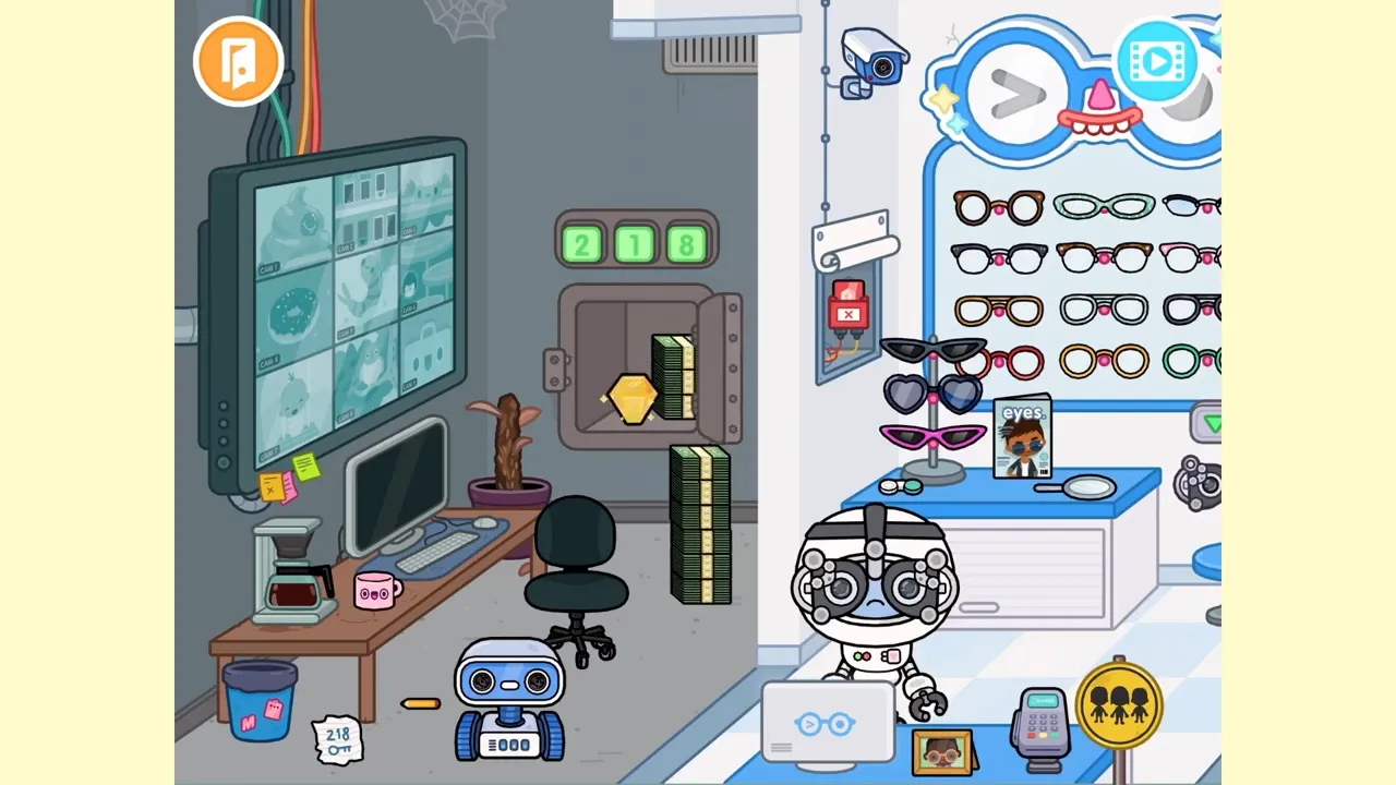 Where to Find All Gems in Toca Life World 3 Bank Locker Hidden Gem