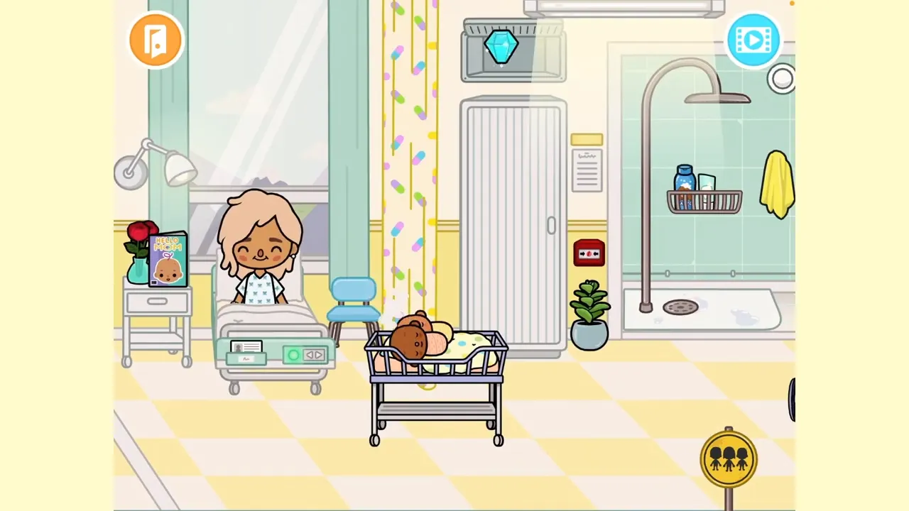 Where to Find All Gems in Toca Life World 4 Hospital Gem