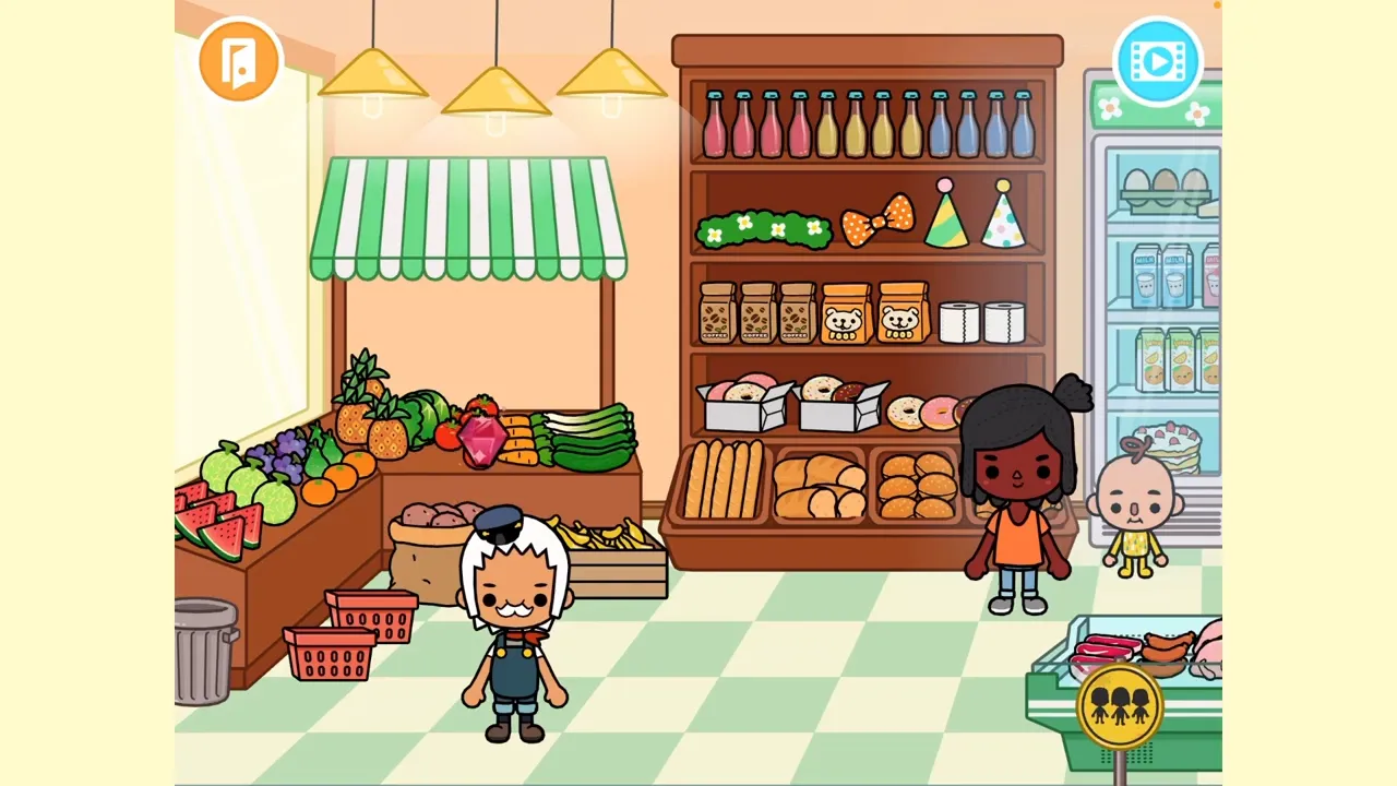 Where to Find All Gems in Toca Life World 5 Supermarket Gem
